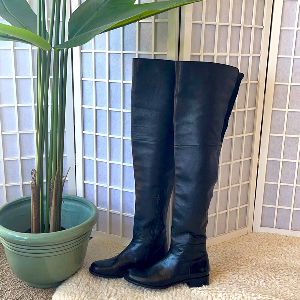 Sz 8.5 Like New Stuart Weitzman Over the Knee / Thigh High boots